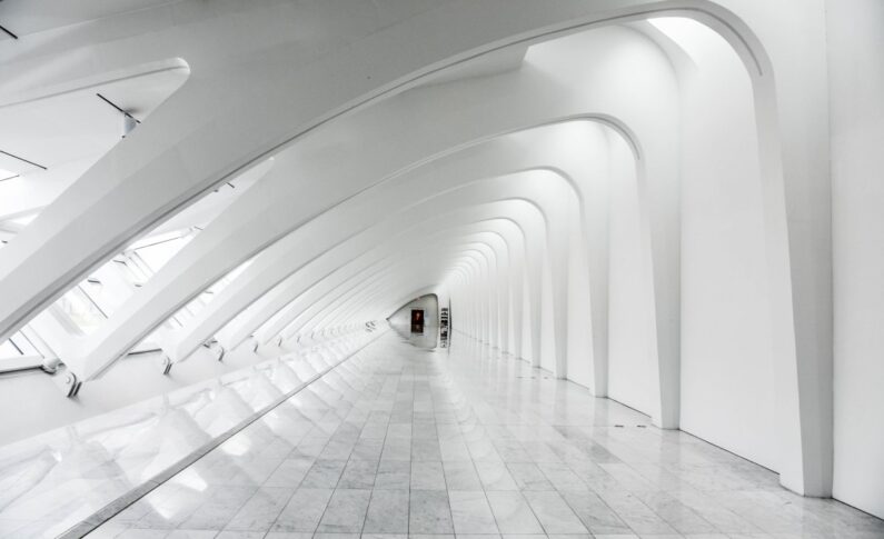 A Long White Corridor